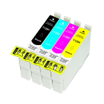 KIT 10 INKJET COMPATIBILE for EPSON T1291 BCMY SX420W (4B+2C+2M+2Y)